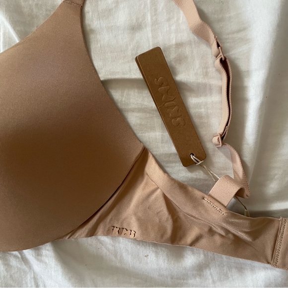 Skims WIRELESS FORM PUSH-UP PLUNGE BRA | CLAY - 34DD NWT - Picture 2 of 6